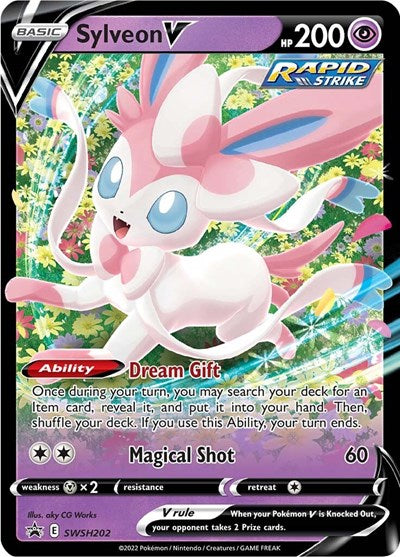 SWSD: Sylveon V - SWSH202 (Holofoil)