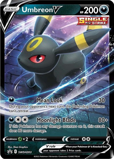 SWSD: Umbreon V - SWSH203 (Holofoil)
