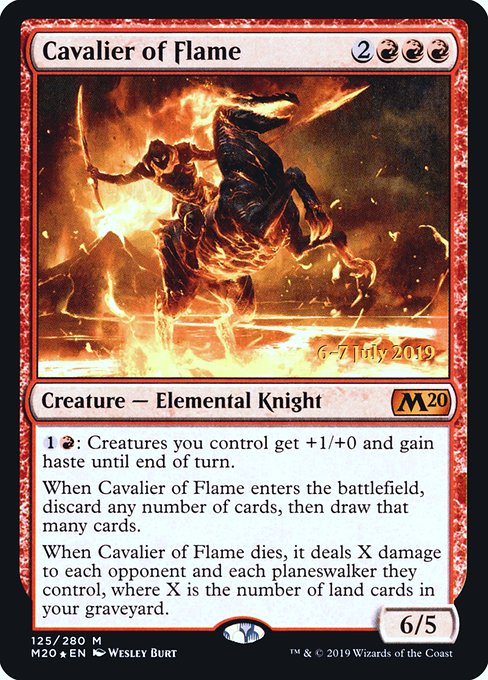 PM20: Cavalier of Flame (Foil)
