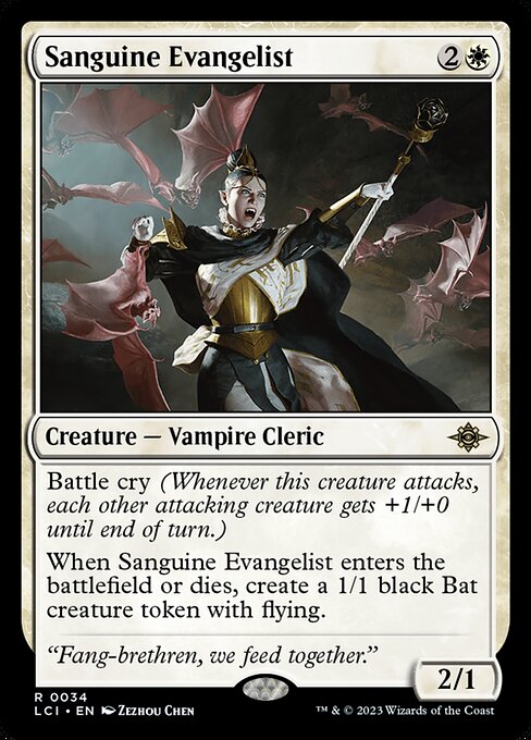 LCI: Sanguine Evangelist (Foil)