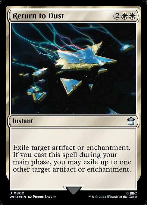 WHO: Return to Dust (Surge Foil)
