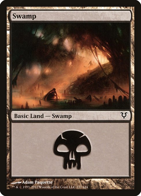 AVR: Swamp (237) (Foil)