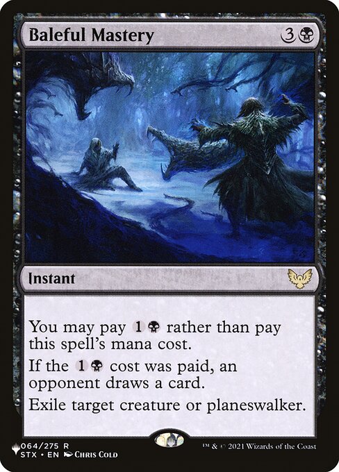 PLST: Baleful Mastery