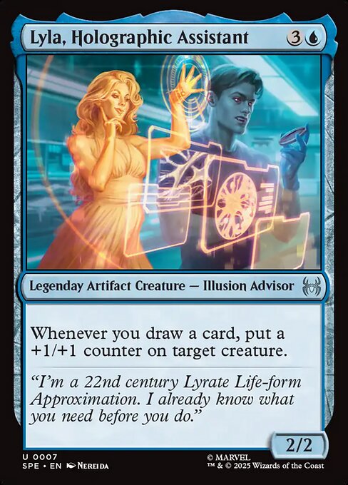 SPE: Lyla, Holographic Assistant (Foil)