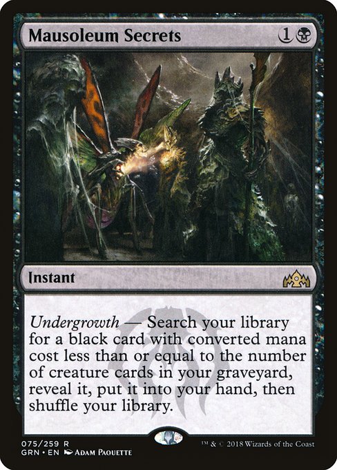 GRN: Mausoleum Secrets