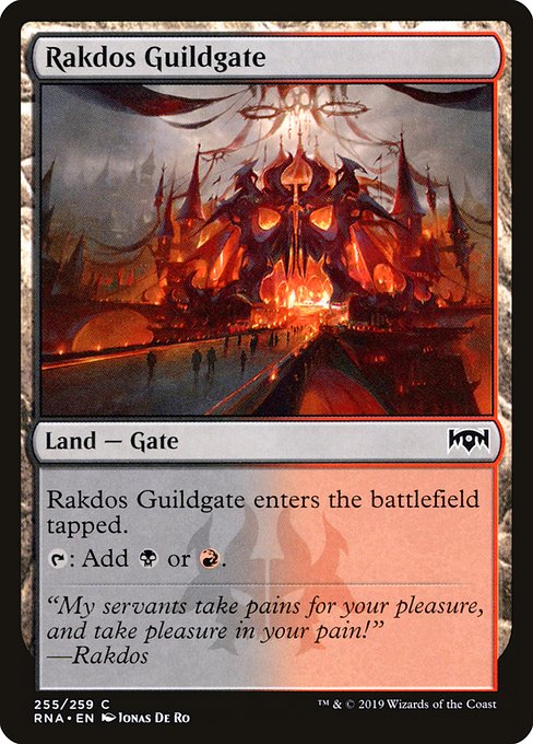 RNA: Rakdos Guildgate (255)