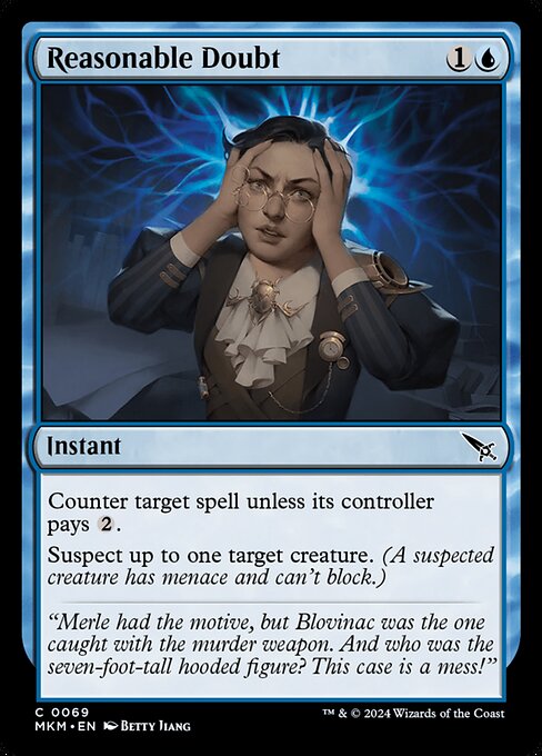 MKM: Reasonable Doubt (Foil)