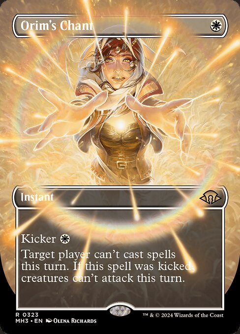 MH3: Orim's Chant (Borderless) (Foil)