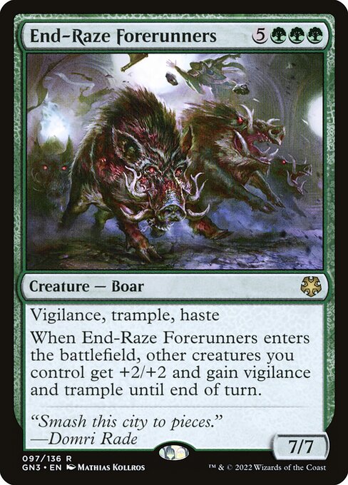 GN3: End-Raze Forerunners