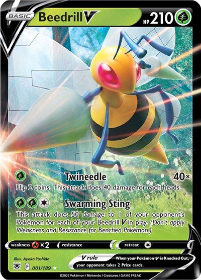 SWSH10: Beedrill V (Holofoil)