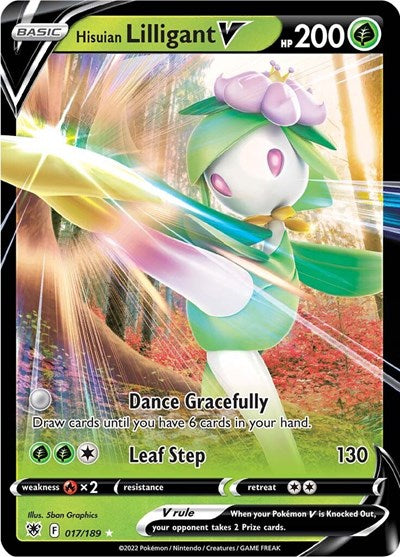 SWSH10: Hisuian Lilligant V (Holofoil)
