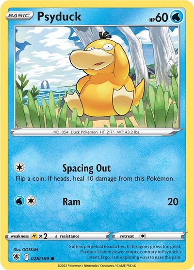 SWSH10: Psyduck (Reverse Holofoil)