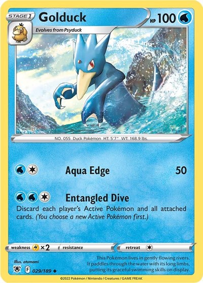 SWSH10: Golduck (Reverse Holofoil)