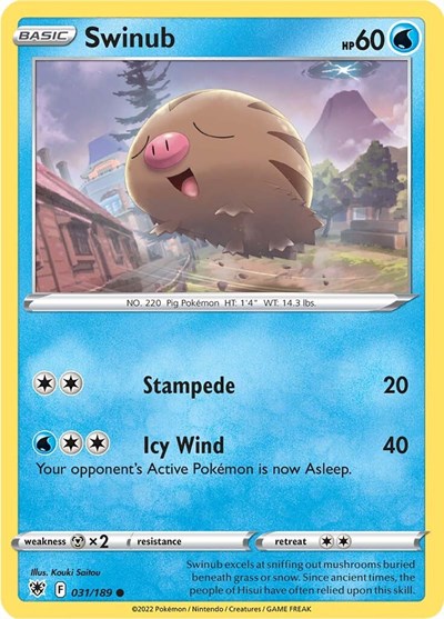 SWSH10: Swinub