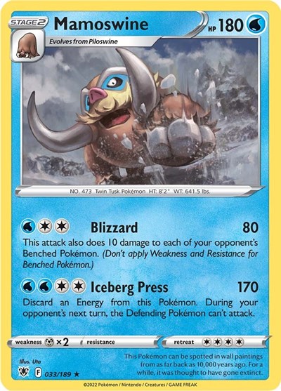 SWSH10: Mamoswine