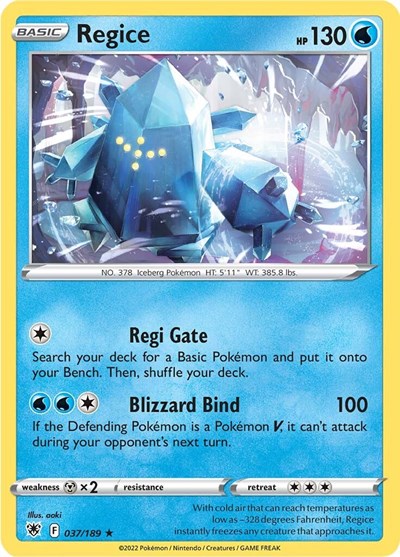 SWSH10: Regice