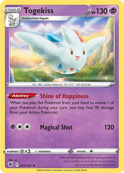 SWSH10: Togekiss (Reverse Holofoil)