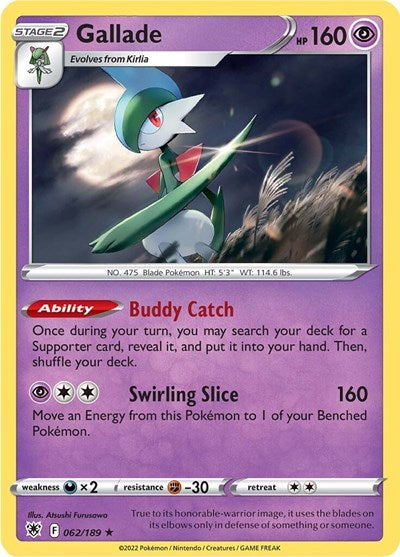 SWSH10: Gallade (Holofoil)