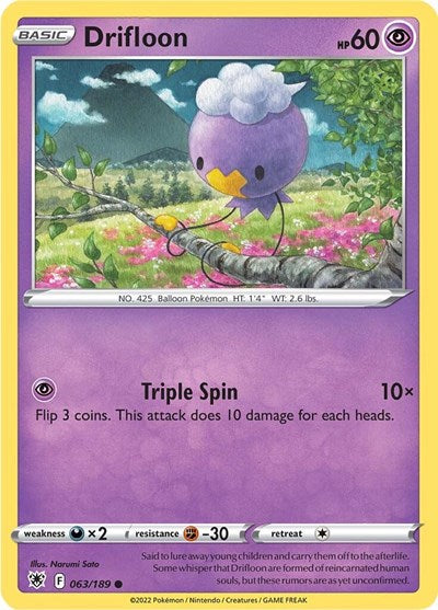 SWSH10: Drifloon