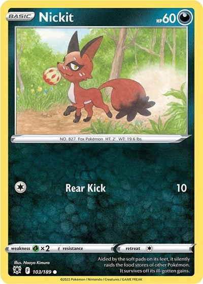 SWSH10: Nickit