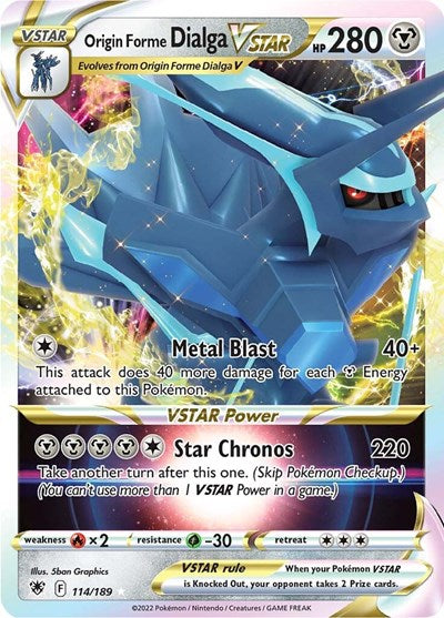 SWSH10: Origin Forme Dialga VSTAR (Holofoil)