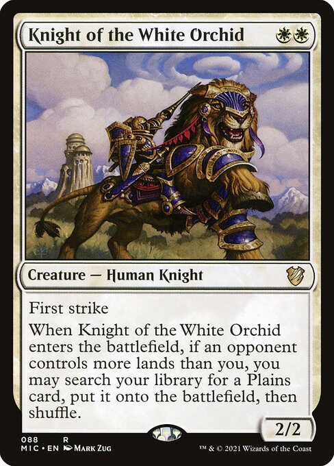 MIC: Knight of the White Orchid