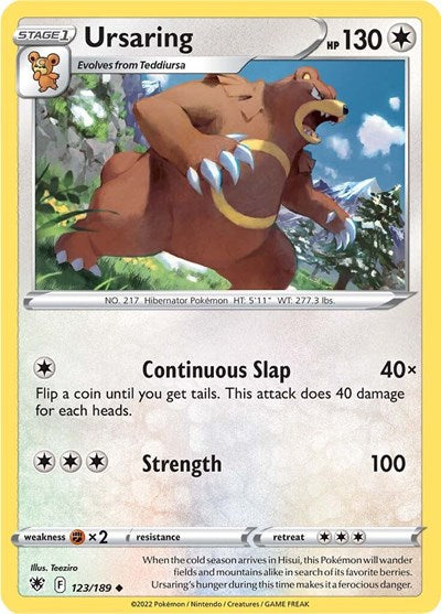SWSH10: Ursaring