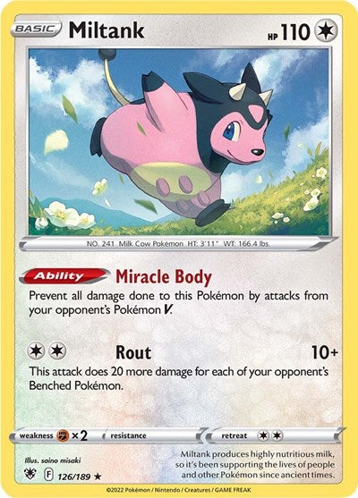 SWSH10: Miltank (Holofoil)