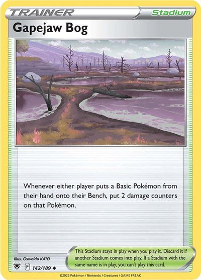SWSH10: Gapejaw Bog