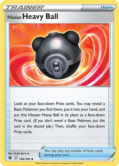 SWSH10: Hisuian Heavy Ball (Reverse Holofoil)