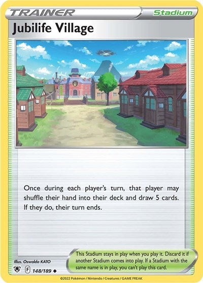 SWSH10: Jubilife Village (Reverse Holofoil)