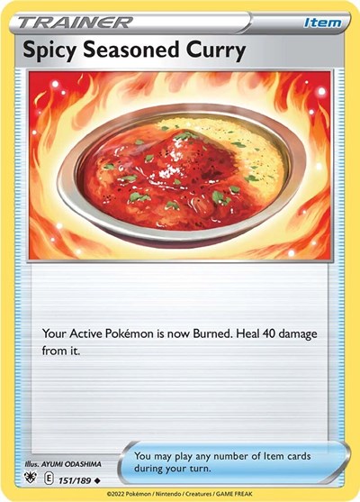 SWSH10: Spicy Seasoned Curry (Reverse Holofoil)