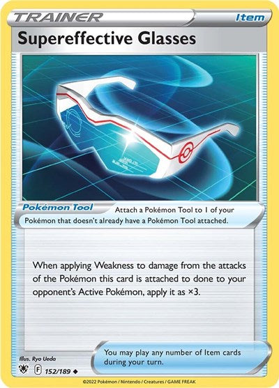 SWSH10: Supereffective Glasses (Reverse Holofoil)