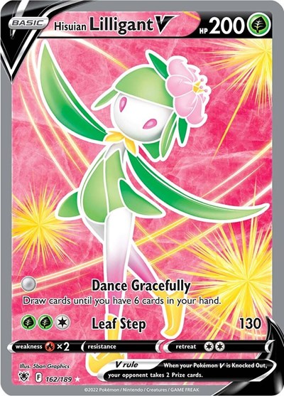 SWSH10: Hisuian Lilligant V (Full Art) (Holofoil)