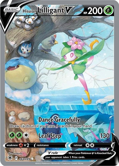 SWSH10: Hisuian Lilligant V (Alternate Full Art) (Holofoil)