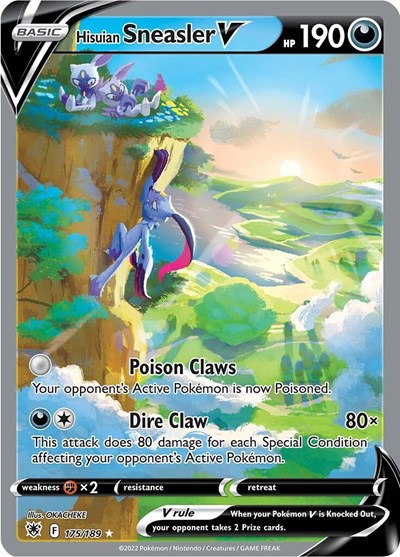 SWSH10: Hisuian Sneasler V (Alternate Full Art) (Holofoil)