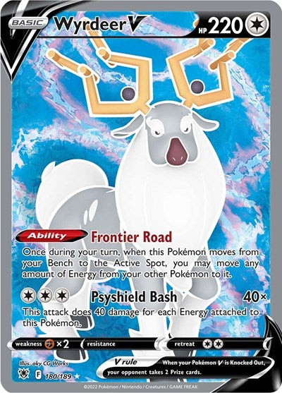 SWSH10: Wyrdeer V (Full Art) (Holofoil)