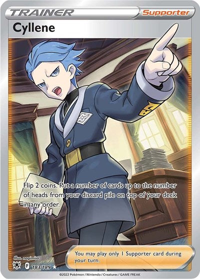 SWSH10: Cyllene (Full Art) (Holofoil)
