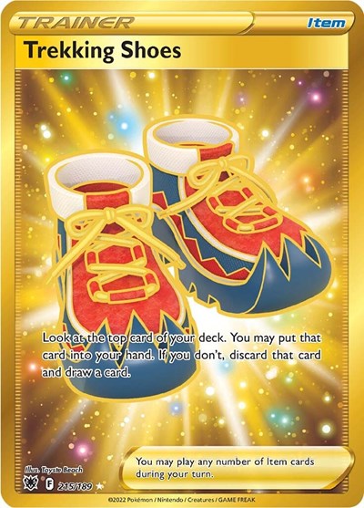 SWSH10: Trekking Shoes (Secret) (Holofoil)