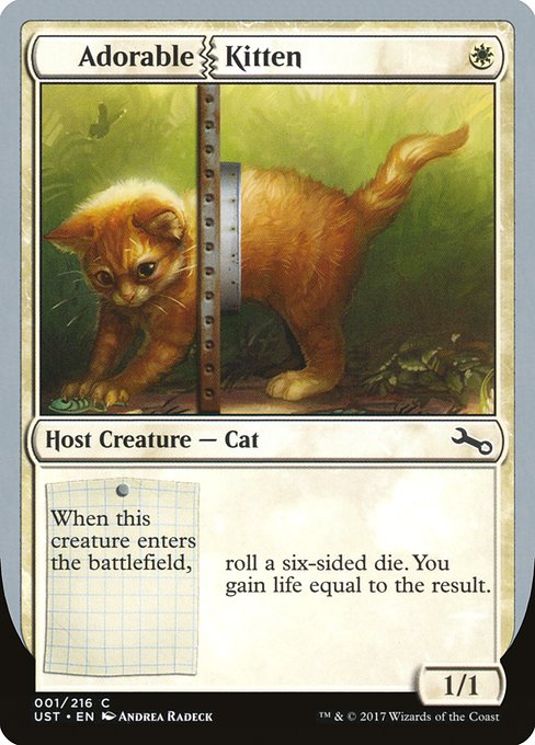 UST: Adorable Kitten (Foil)