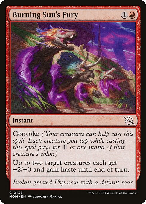 MOM: Burning Sun's Fury (Foil)