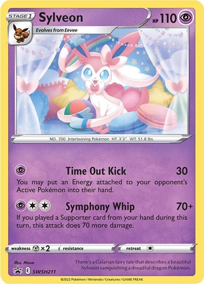 SWSD: Sylveon - SWSH211 (Holofoil)