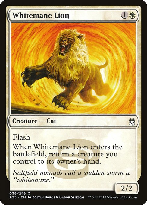 A25: Whitemane Lion