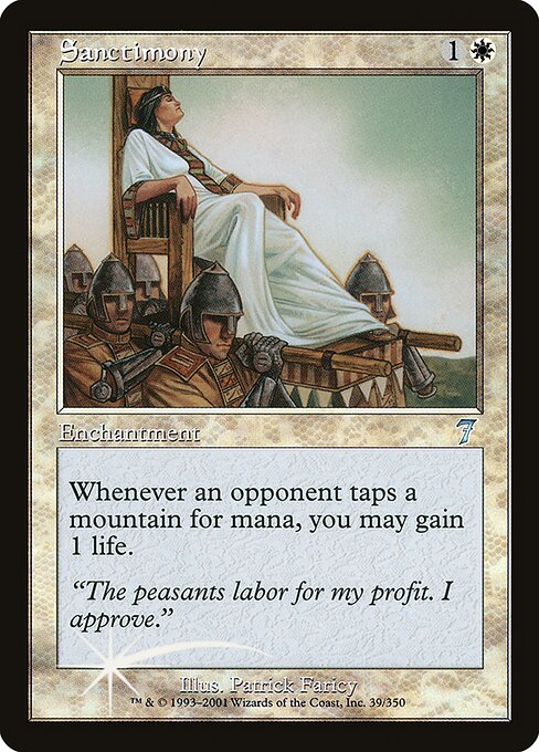 7ED: Sanctimony (Foil)