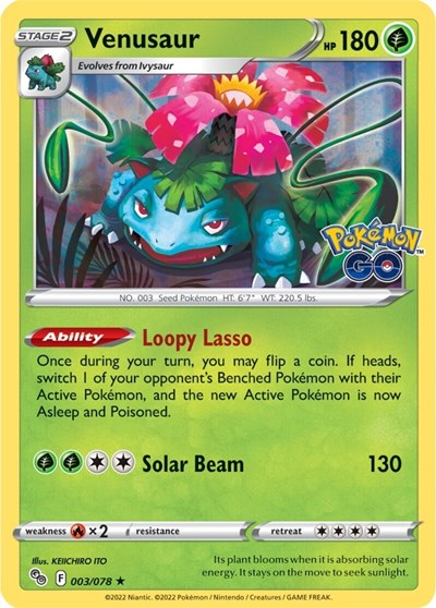 PGO: Venusaur (Holofoil)