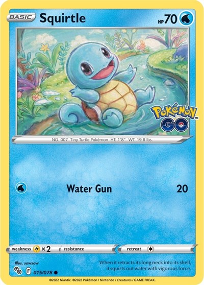 PGO: Squirtle (Reverse Holofoil)