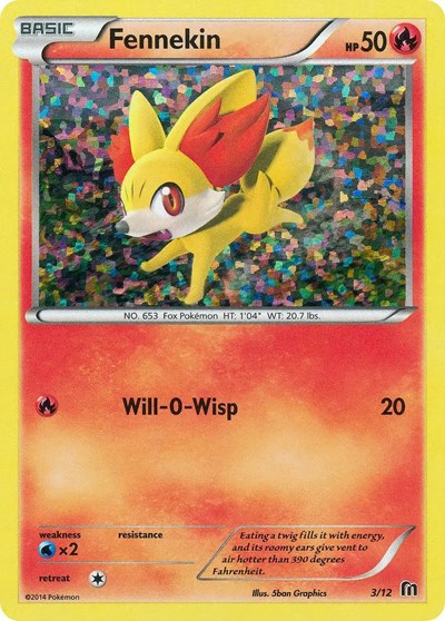 MCD16: Fennekin - 3/12 (Holofoil)
