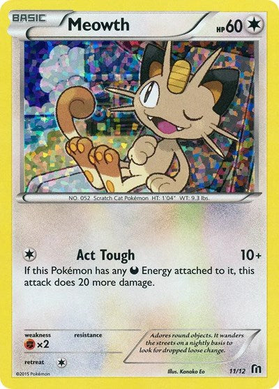 MCD16: Meowth - 11/12 (Holofoil)