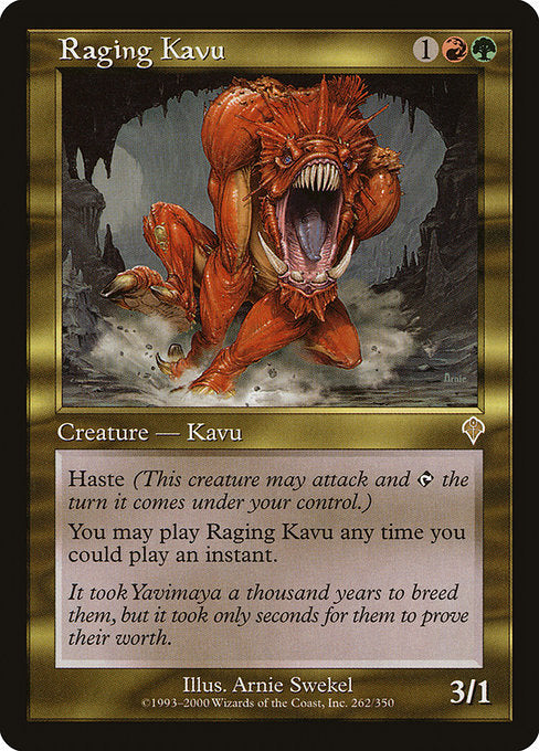 INV: Raging Kavu (Foil)