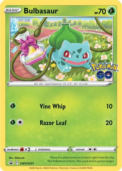SWSD: Bulbasaur - SWSH231 (Holofoil)
